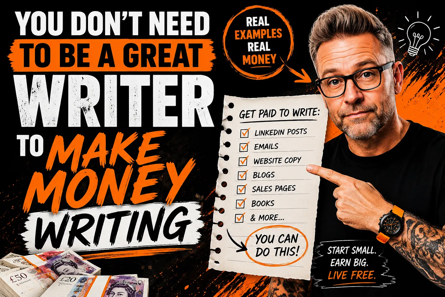 You Don’t Need to Be a Great Writer to Make Money Writing